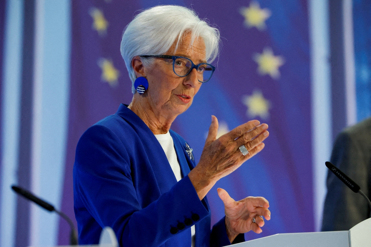 La presidenta del Banco Central Europeo (BCE), Christine Lagarde. REUTERS/Heiko Becker/Foto de archivo