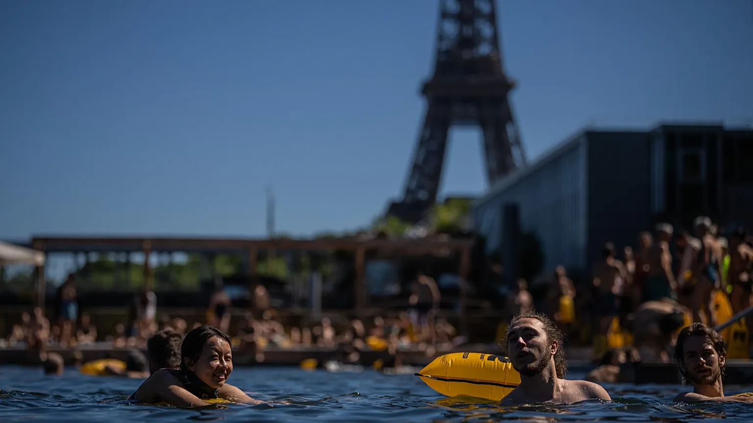 France Seine Swimming