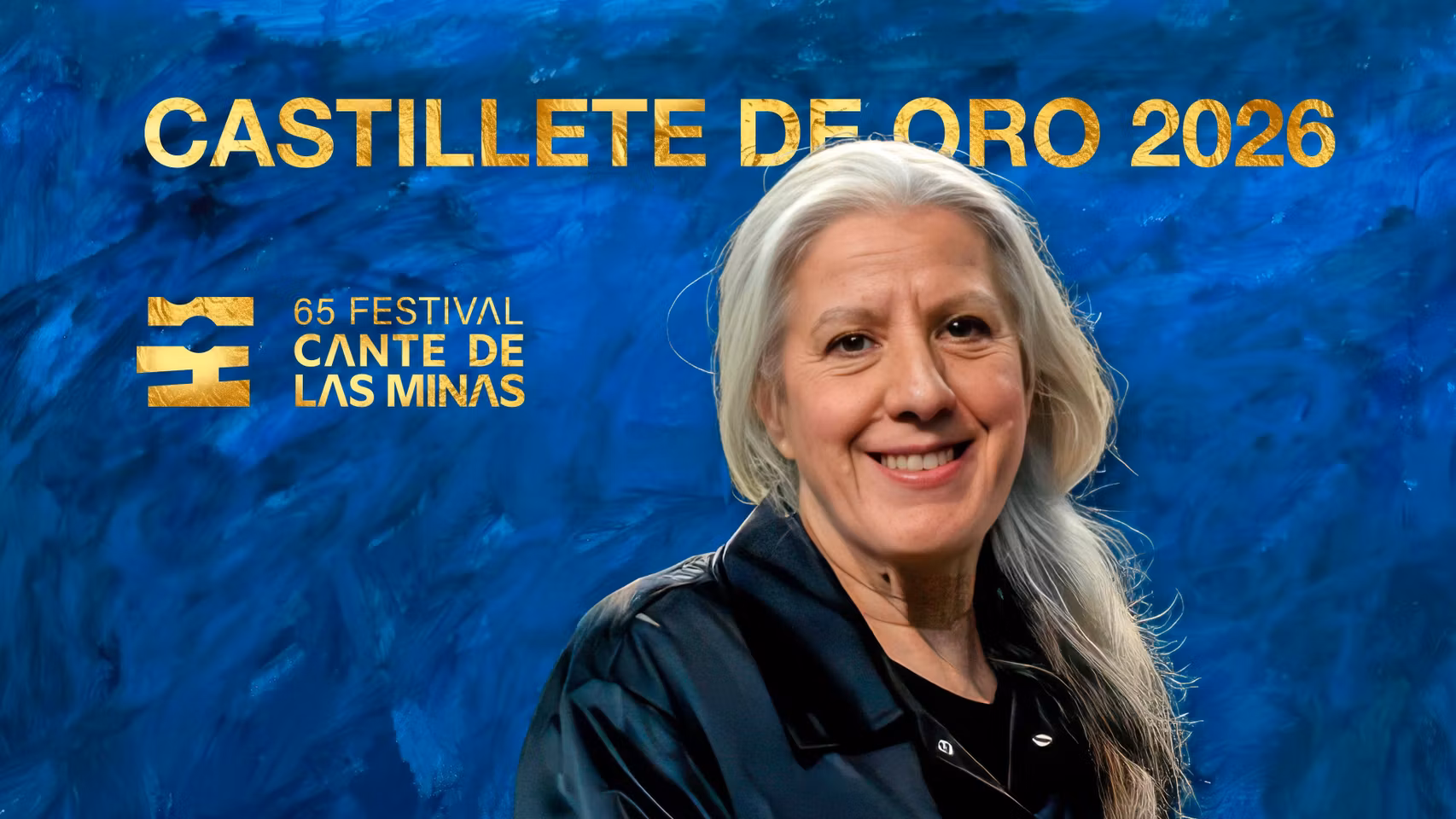 María Pagés, bailaora, coreógrafa y directora de escena, galardonada con el Castillete de Oro.