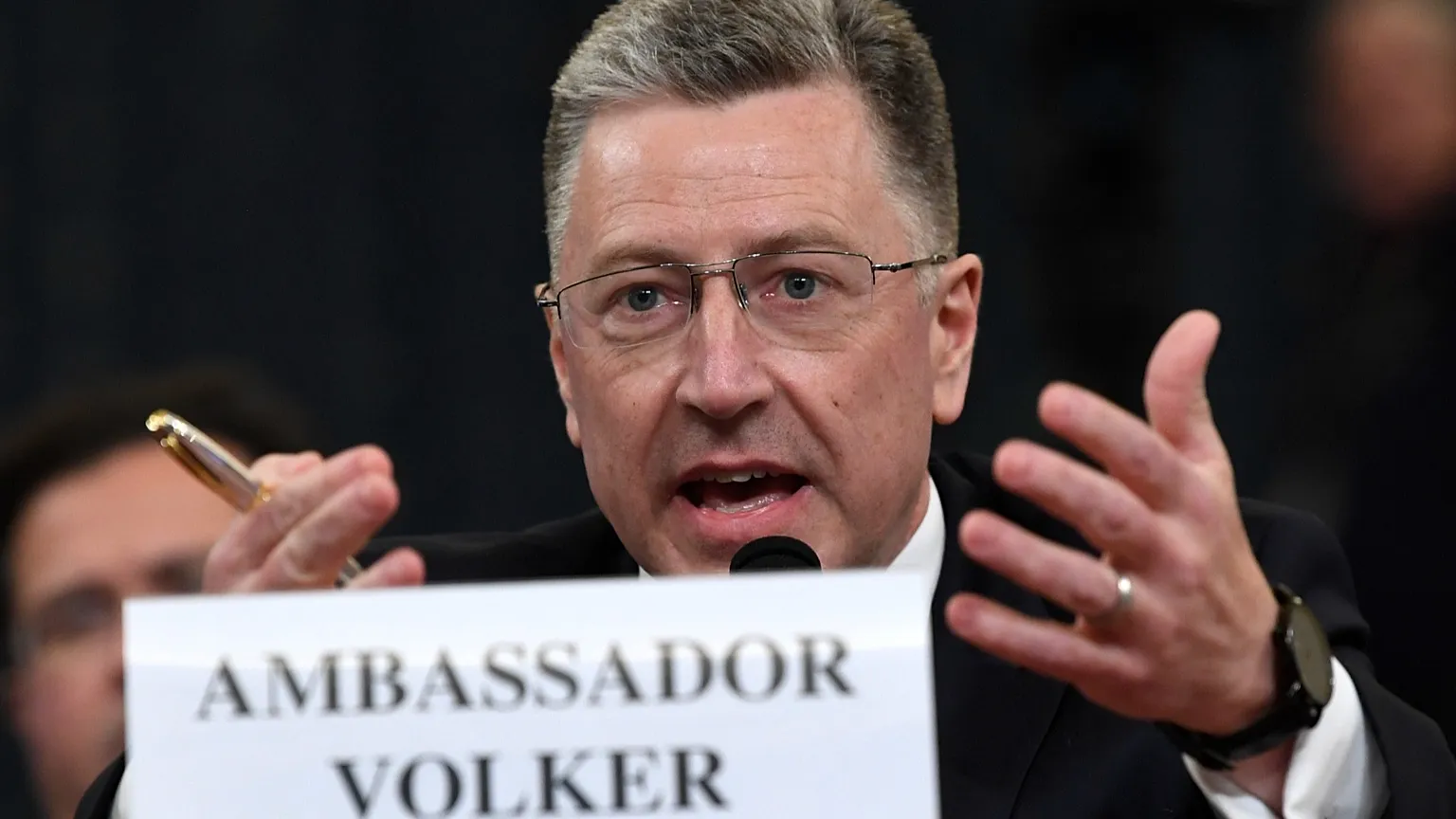 Kurt Volker, who served as US Ambassador to NATO and Special Representative to Ukraine