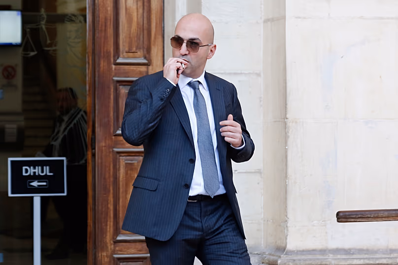 Maltese businessman Yorgen Fenech leaves court in Valletta, 29 November, 2019