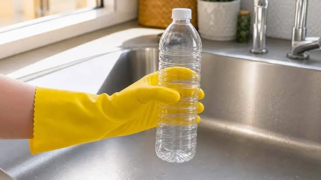 Fregadero de la cocina atascado: el truco de la botella de plástico PET
