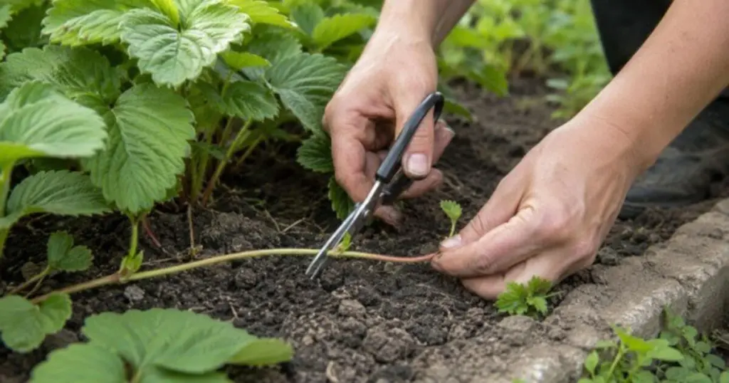 Fresas débiles en julio: el truco de los estolones de fresa para duplicar tu cosecha