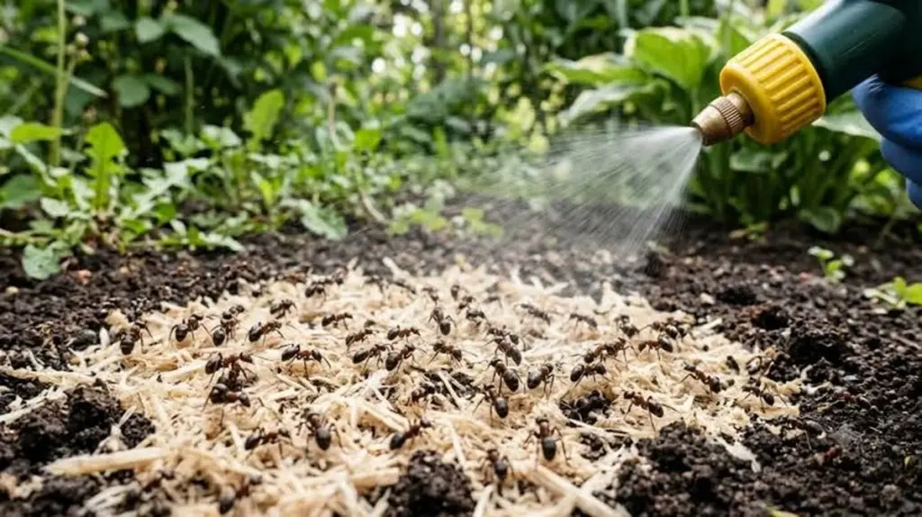 Hormigas en el jardín: el truco de 2 ingredientes para vaciar el hormiguero