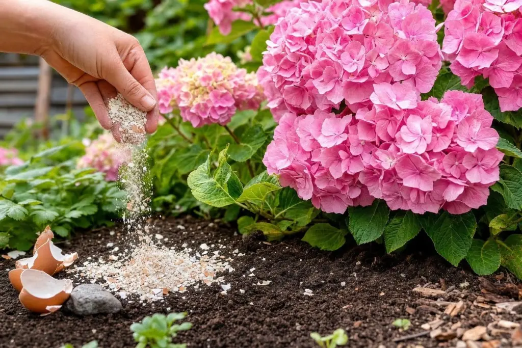 Hortensias siempre rosas: no tires las cáscaras de huevo sin hacer esto