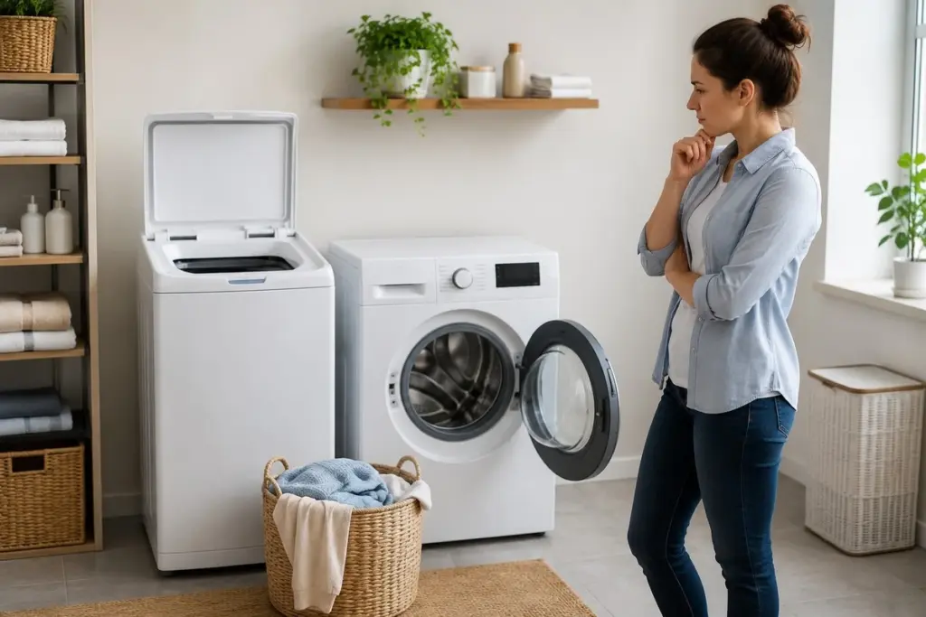 ¿Lavadora de carga frontal o superior? La clave para ahorrar un 40% de luz