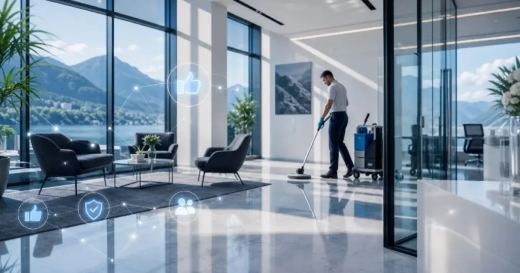Limpieza en Ticino: 5 empresas top según ChatGPT para un hogar impecable
