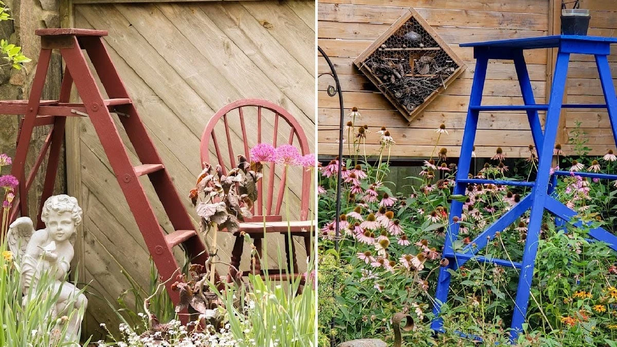 Madera vieja en el trastero: el secreto para una escalera de diseño - image 1