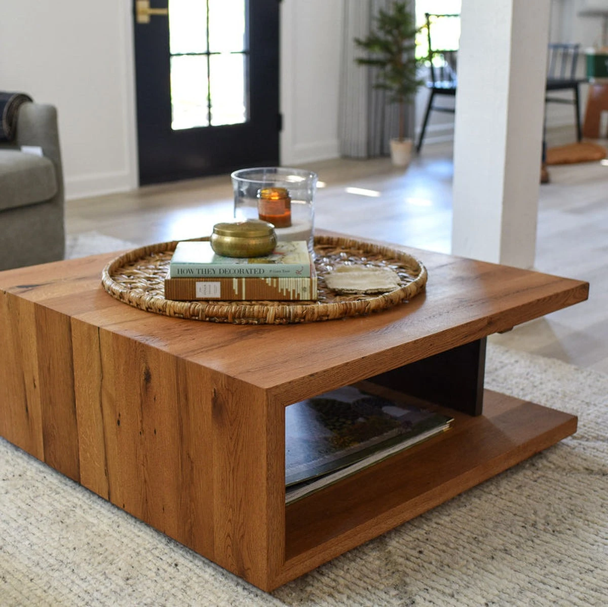 Mesa de centro de madera: el cambio para una sala de estar con alma - image 1