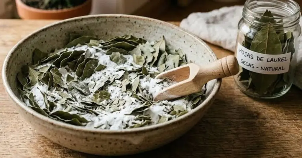 Mezcla laurel con bicarbonato de sodio: el truco para ahorrar 50€ al año
