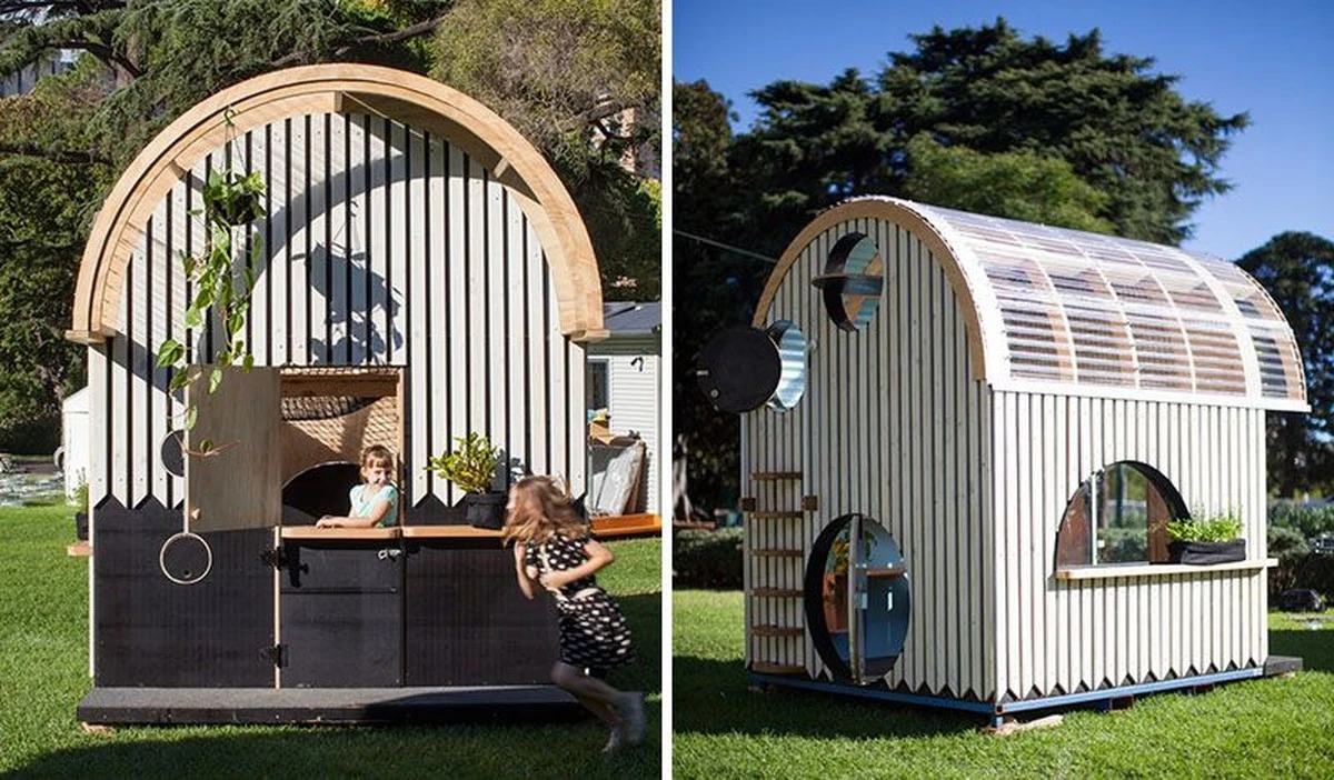 Mini aldea de jardín: usa estas estructuras interactivas y modulares este verano - image 1