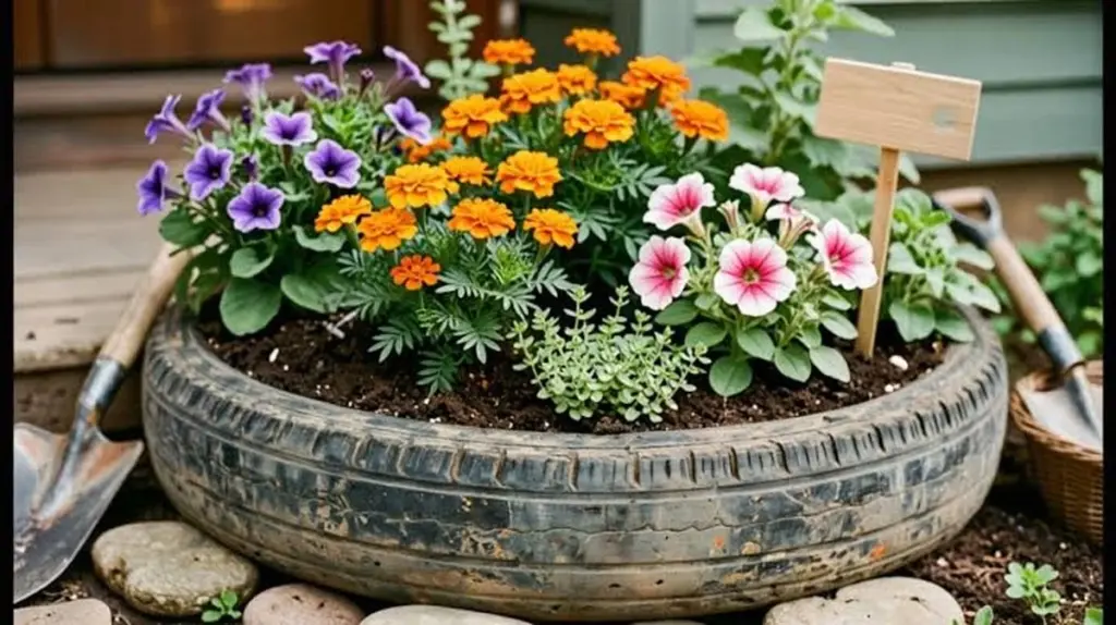 No los tires: usa tus frascos de vidrio para una decoración de jardín única
