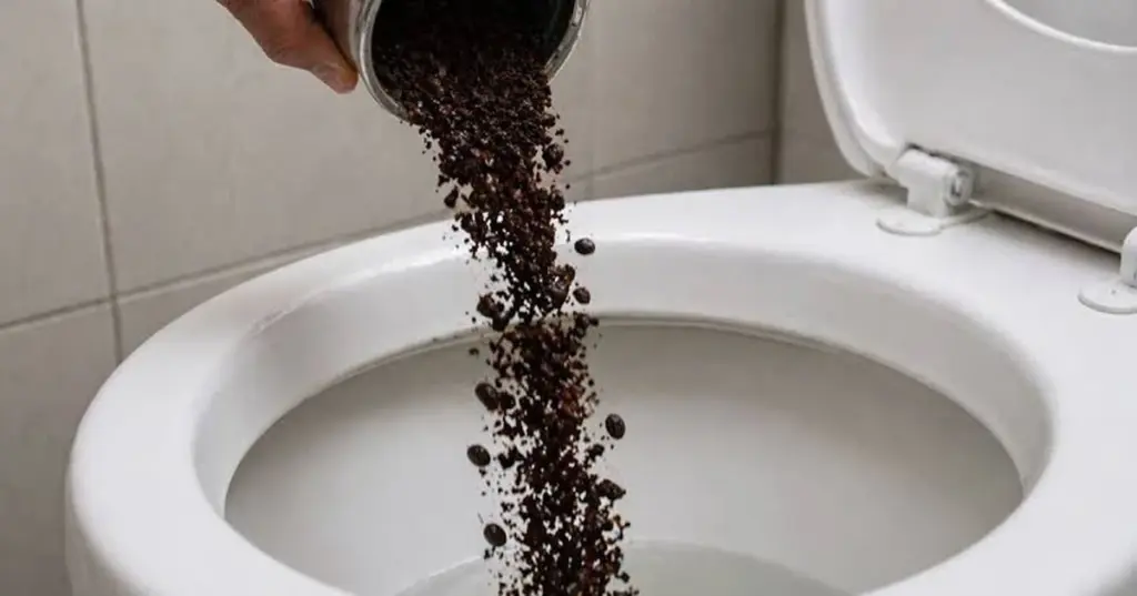 No tires los restos de café: el truco para que tu inodoro huela a limpio