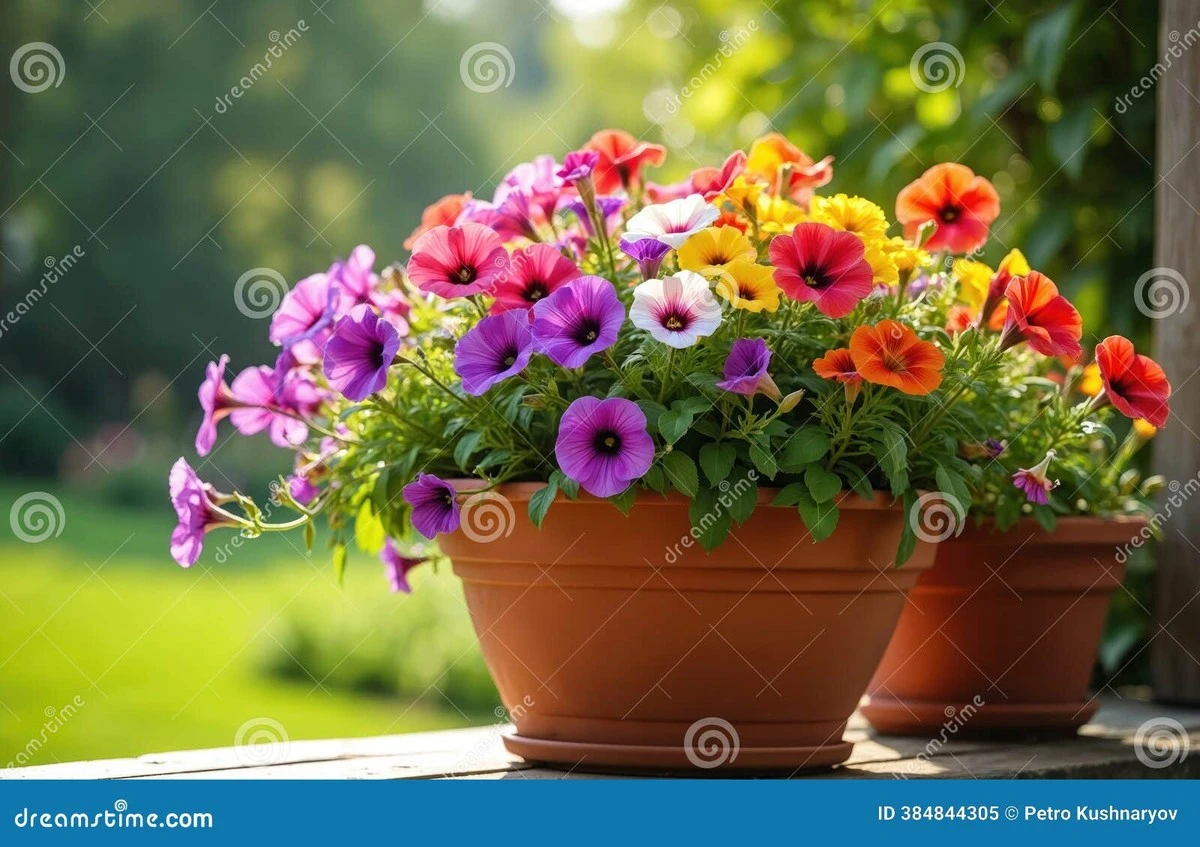 Petunia (Petunia × hybrida): el secreto de la Poda de flores marchitas (Deadheading) - image 1