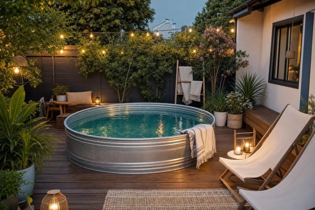 Piscina de tanque de ganado: el truco de Instagram para refrescar tu jardín