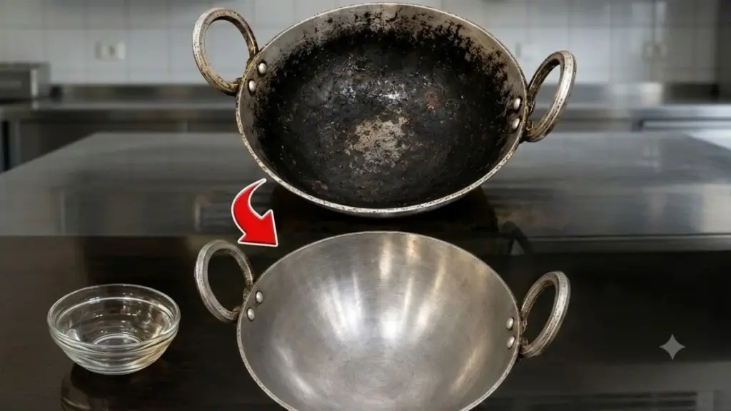 Sartenes quemadas: el truco del bicarbonato de sodio y limón para dejarlas nuevas