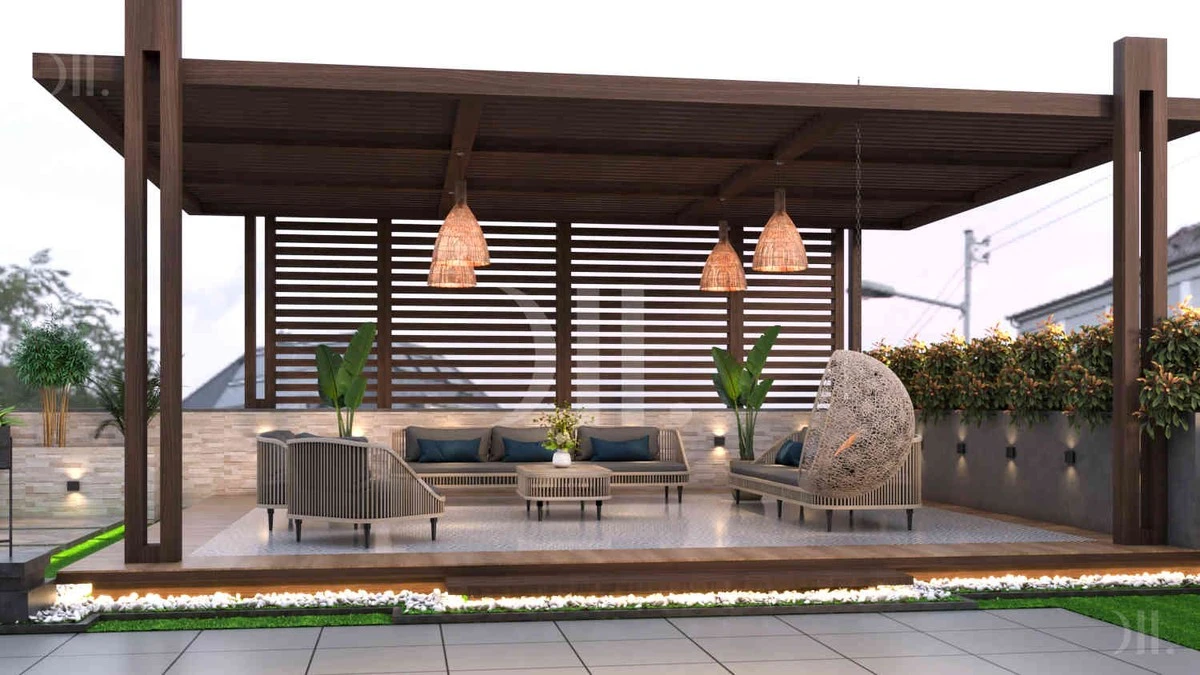 Terraza fresca sin multas: el secreto de Jysk y su Pérgola Kongemose - image 1