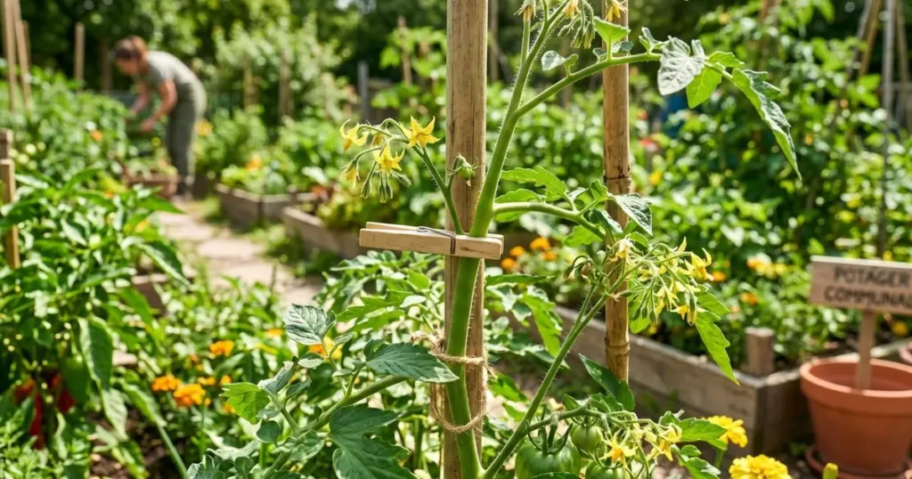 Tomates más grandes con una pinza para la ropa: mi truco de 7 días