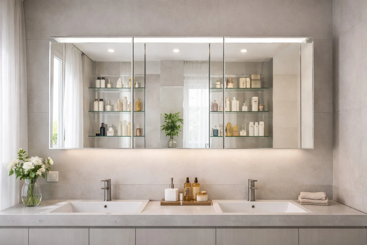 Tu cuarto de baño parecerá otro: el armario con espejo que lo cambia todo - image 1