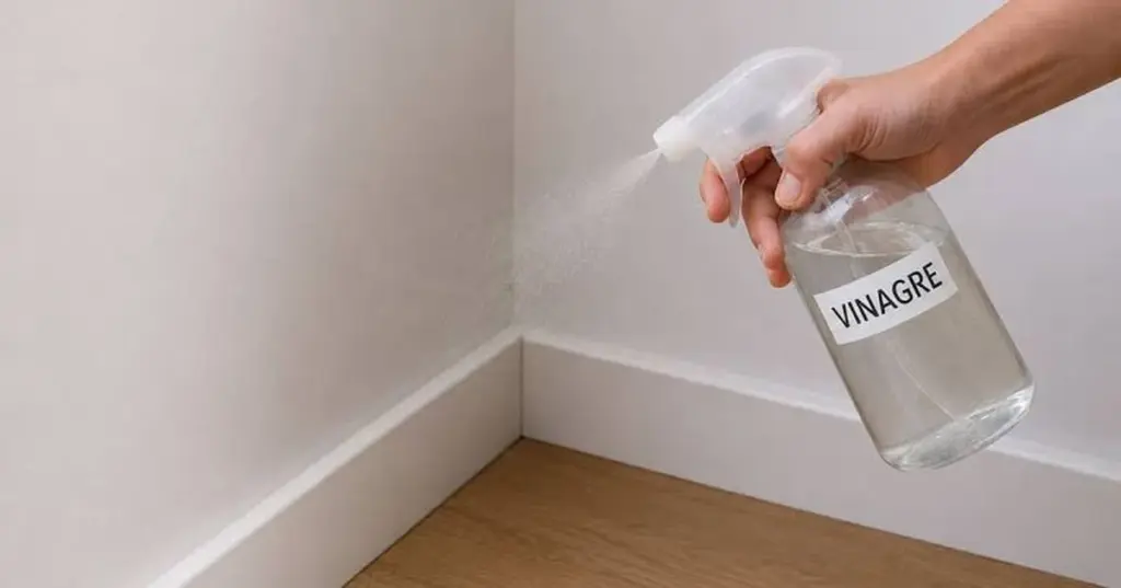 Zócalos impecables y sin polvo: el truco del vinagre blanco que lo cambia todo